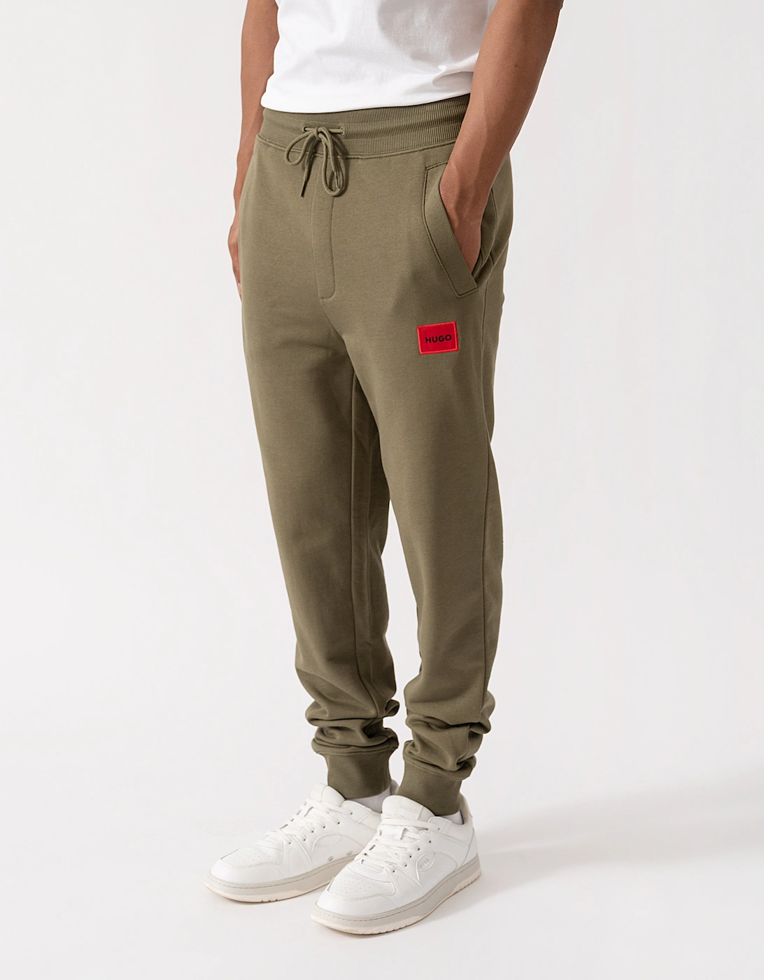 HUGO Doak212 Mens Joggers - Open Green 389
