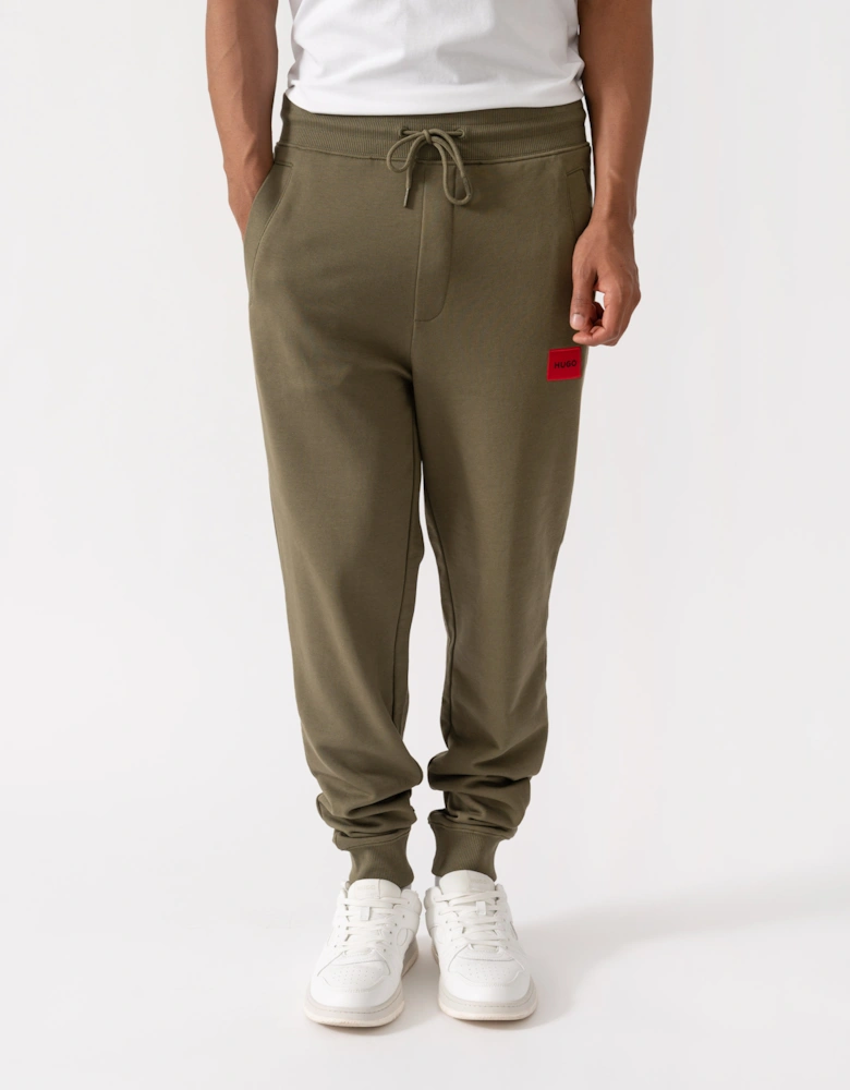 HUGO Doak212 Mens Joggers - Open Green 389