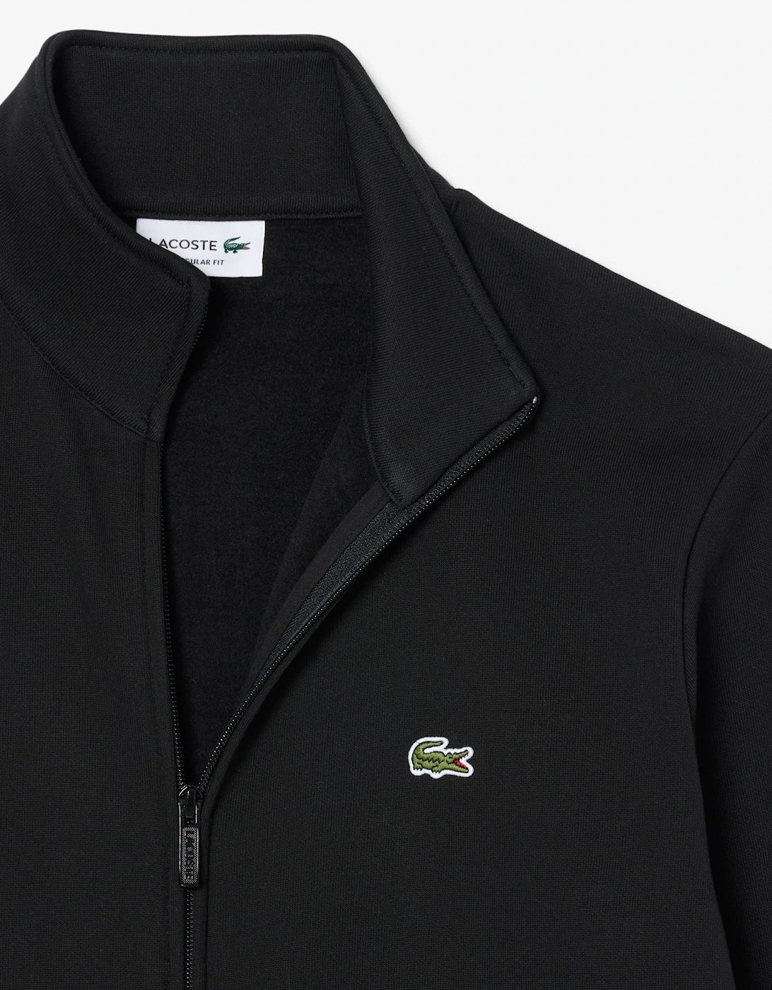 Lacoste Half Zip Mens Fleece Sweatshirt - Black 031