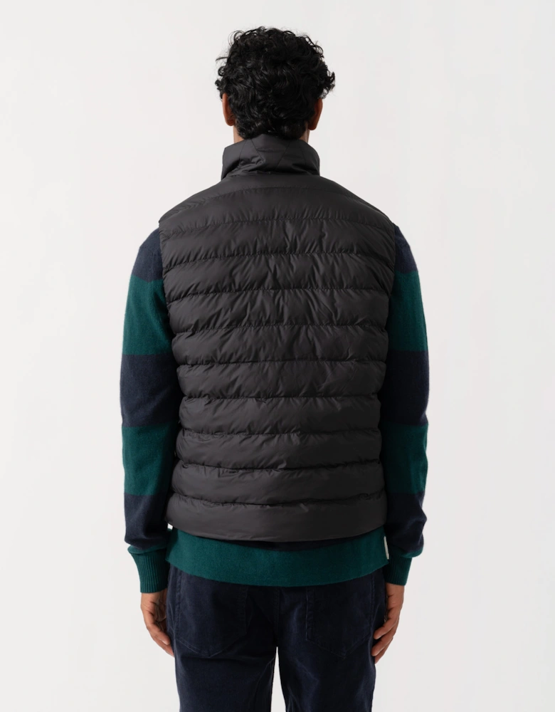 HUGO Banks2641 Mens Padded Gilet - Black 001