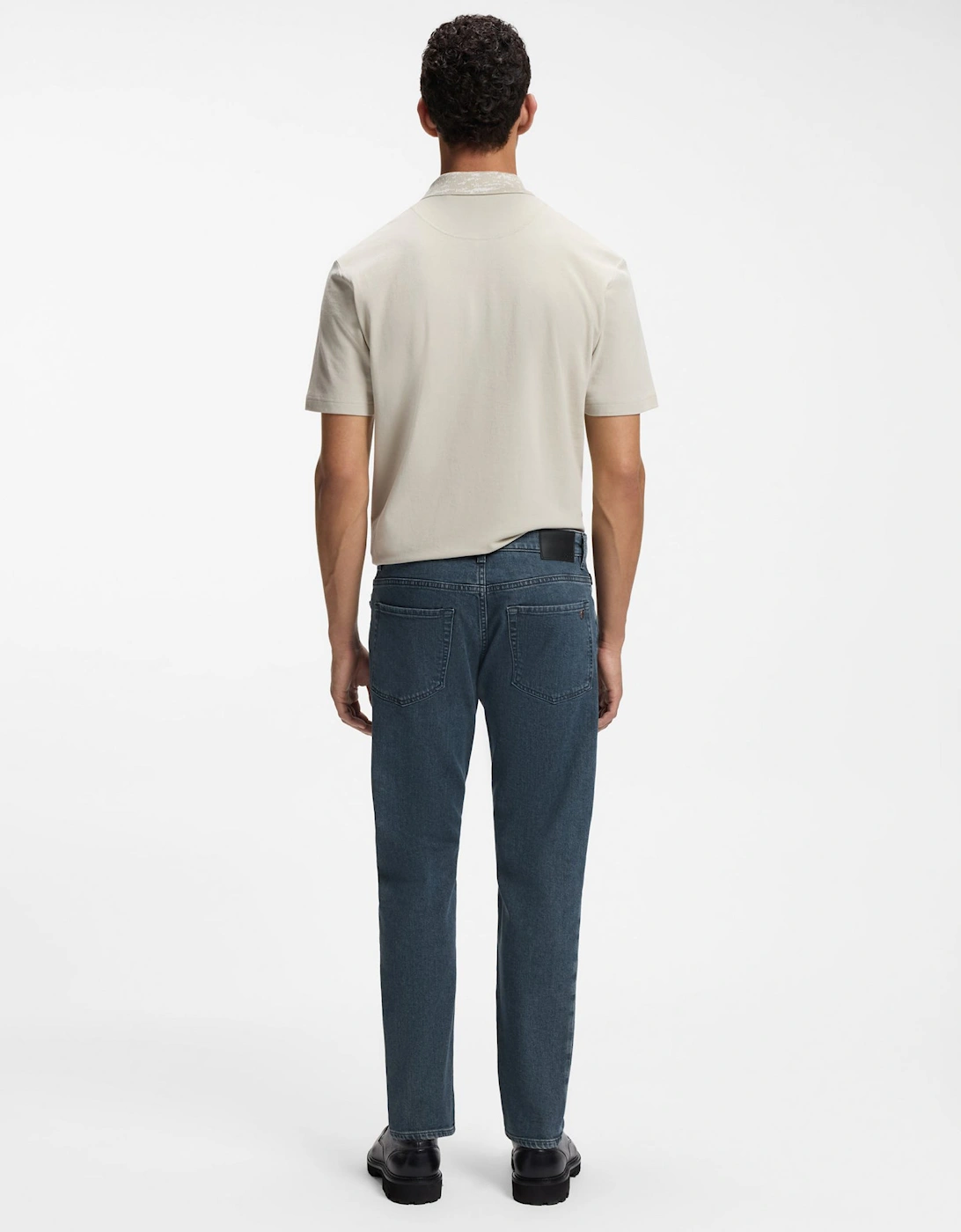 BOSS Orange RE.MAINE BO Mens Regular Fit Jeans - Navy 414