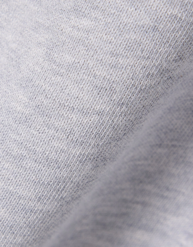 Lacoste Half Zip Mens Fleece Sweatshirt - Silver Chine CCA