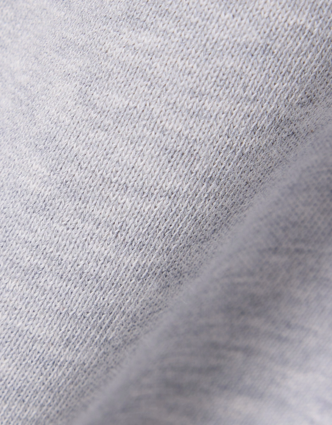Lacoste Half Zip Mens Fleece Sweatshirt - Silver Chine CCA