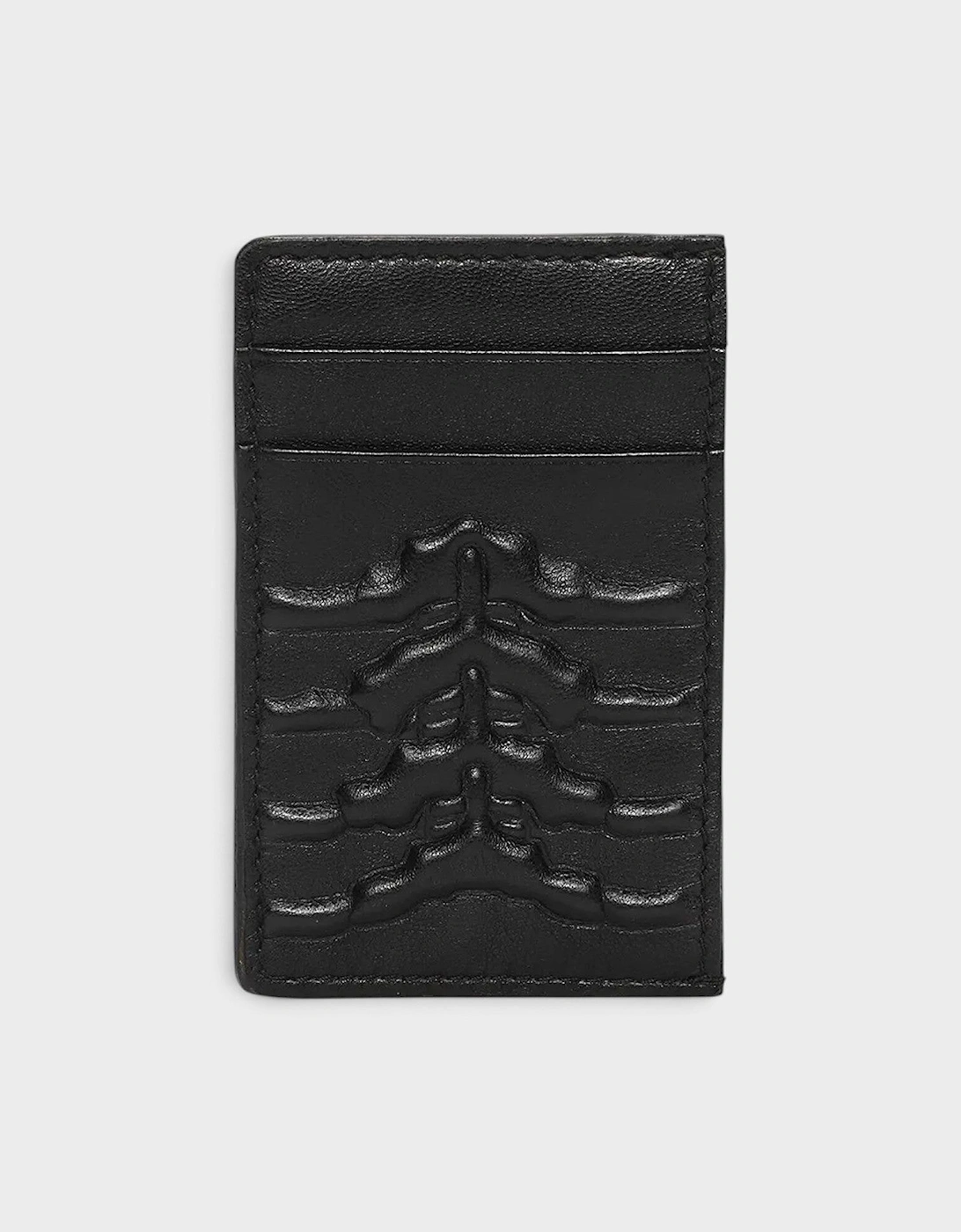 Alexander Mcqueen Men's Soft Mutton Card Holder Black