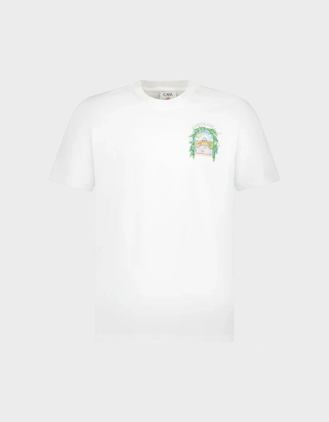 L'Arche De Tennis Short Sleeve T-Shirt White