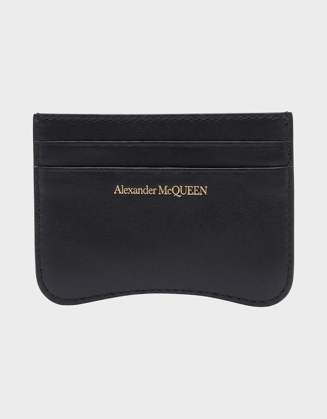 Alexander McQueen Alexander Mcqueen Women's Logo Card Holder Black