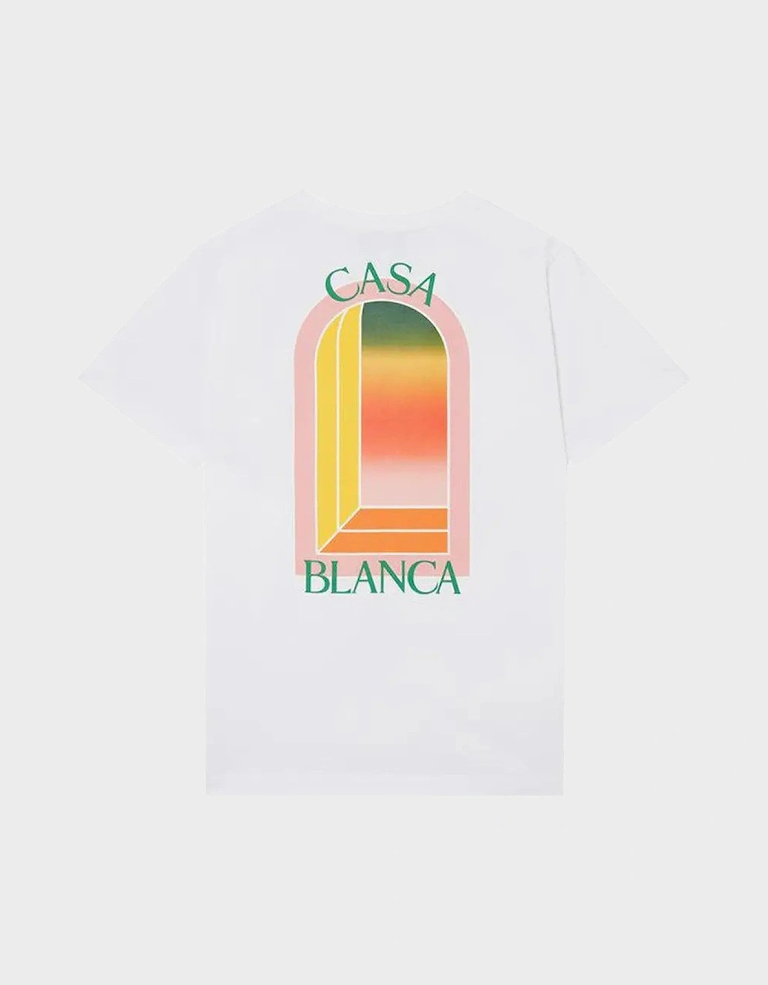 Gradient L'Arche Short Sleeve T-Shirt White