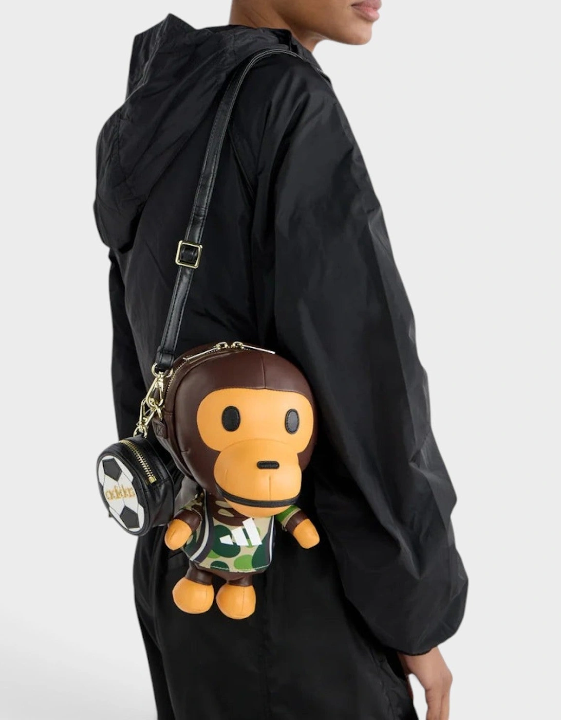 adidas x BAPE Baby Milo Bag Auburn