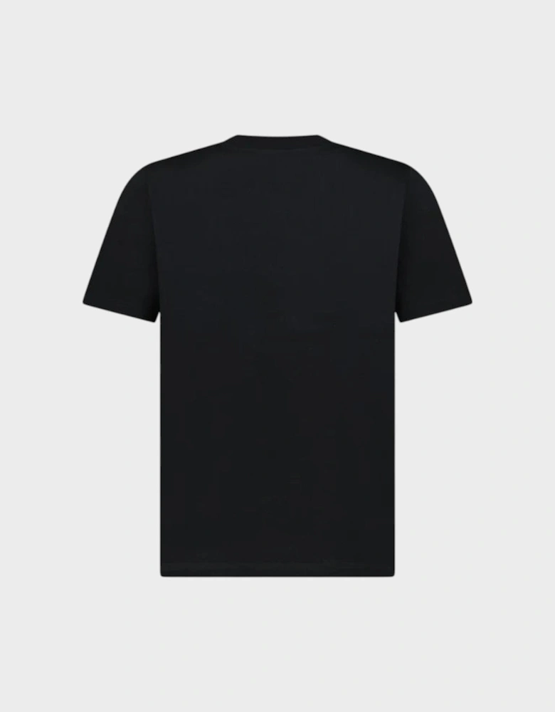 Afro Cubism Tennis Club Short Sleeve T-Shirt Black