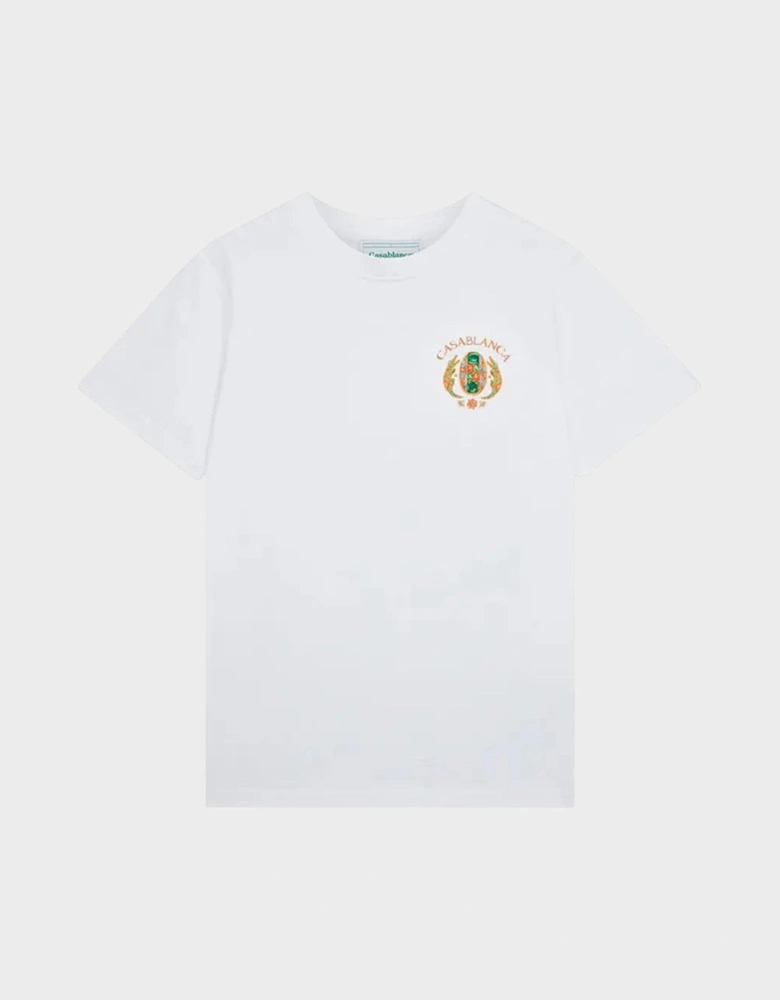 Printed T-Shirt Joyaux D'Afrique Tennis Club White