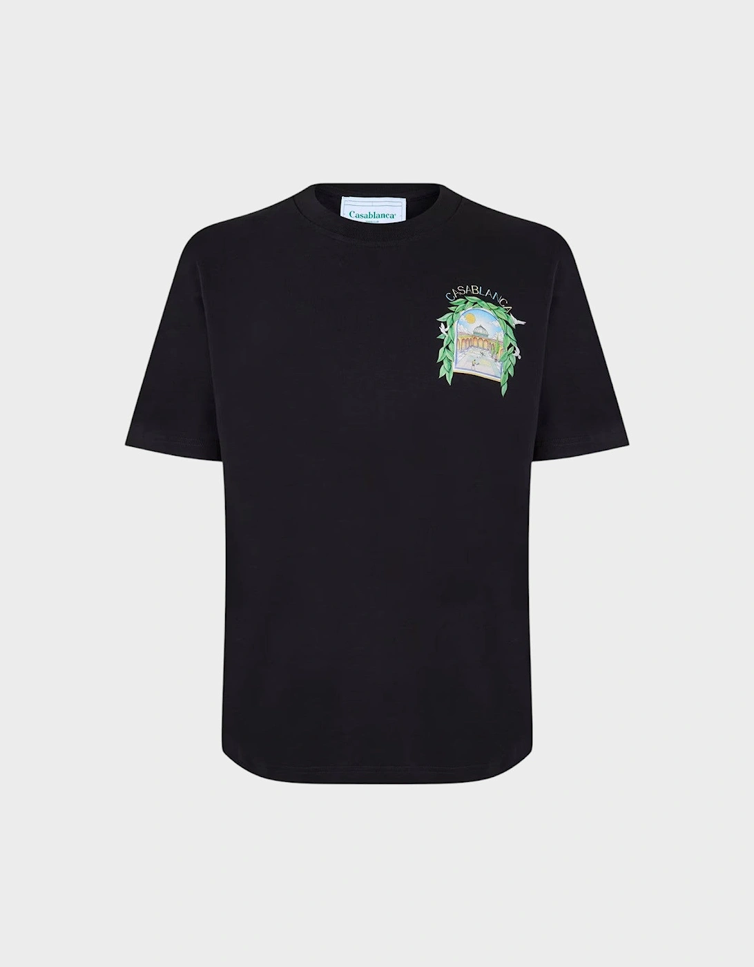 L'Arche De Tennis Short Sleeve T-Shirt Black