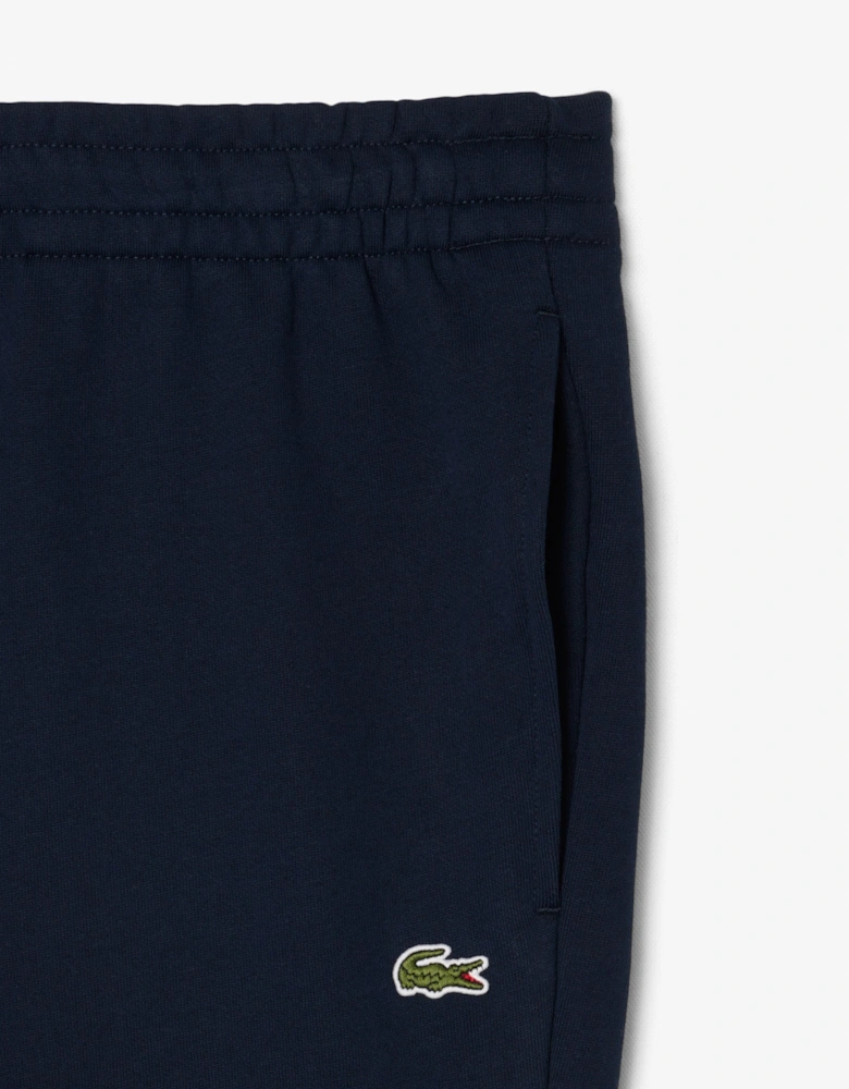 Lacoste Tapered Fit Mens Fleece Sweatpants - Navy Blue 166