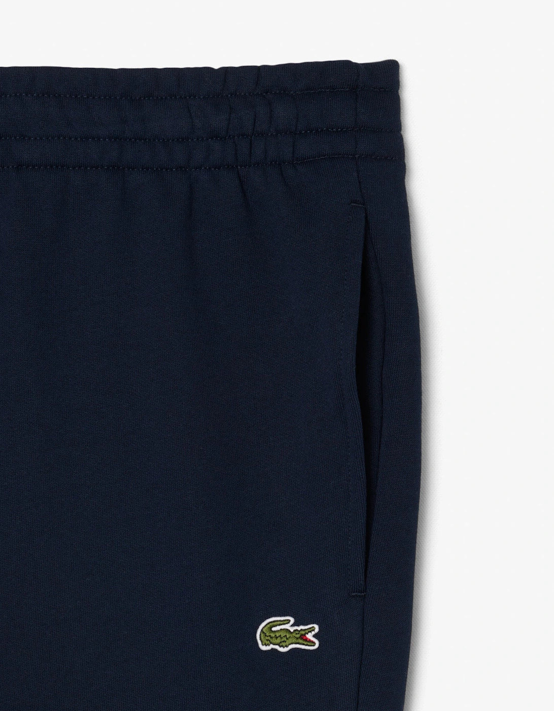 Lacoste Tapered Fit Mens Fleece Sweatpants - Navy Blue 166