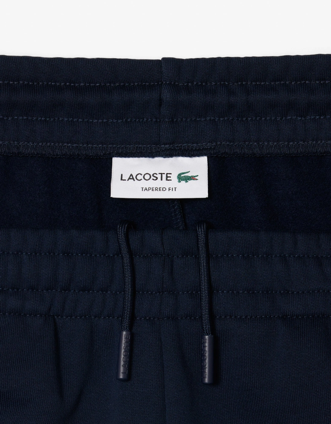Lacoste Tapered Fit Mens Fleece Sweatpants - Navy Blue 166