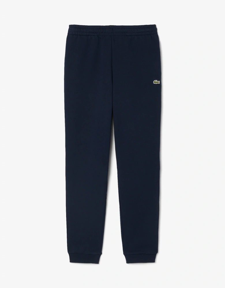 Lacoste Tapered Fit Mens Fleece Sweatpants - Navy Blue 166