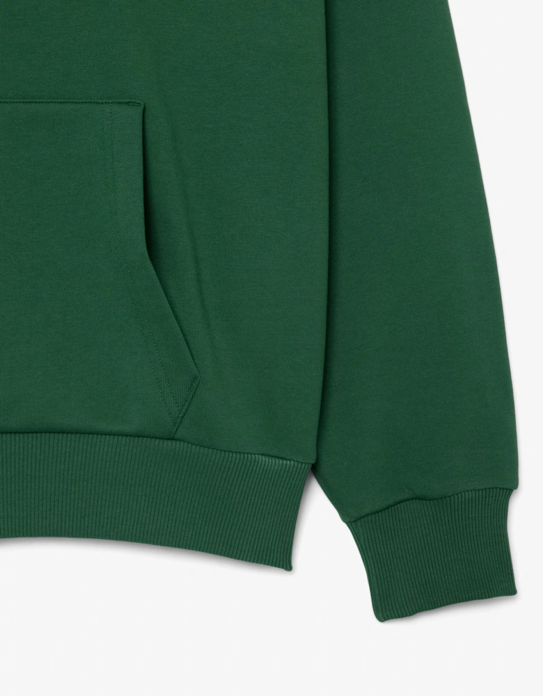 Lacoste Fleece Mens Classic Fit Hoodie - Pine Green 132
