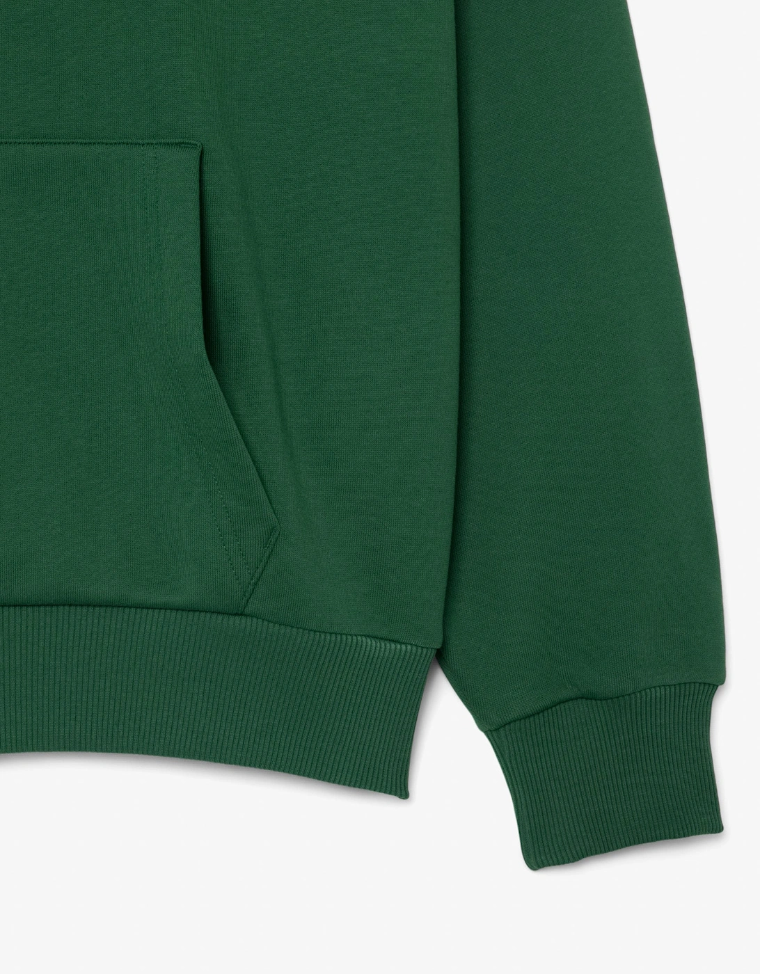 Lacoste Fleece Mens Classic Fit Hoodie - Pine Green 132