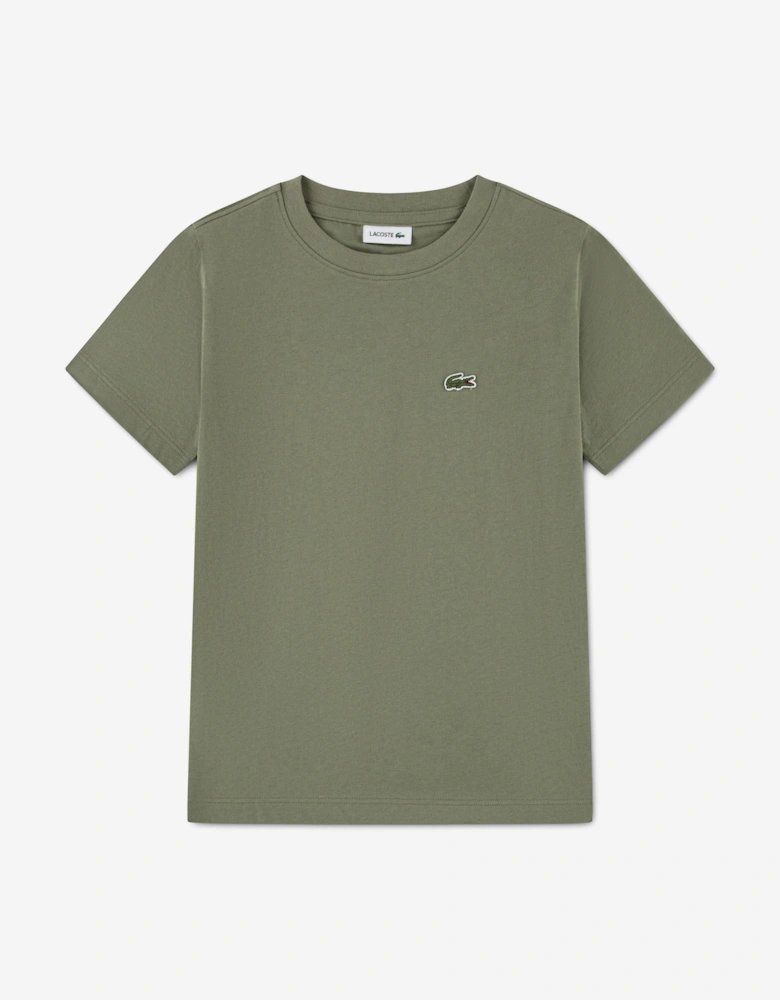 Lacoste Boys Core T-Shirt in Green