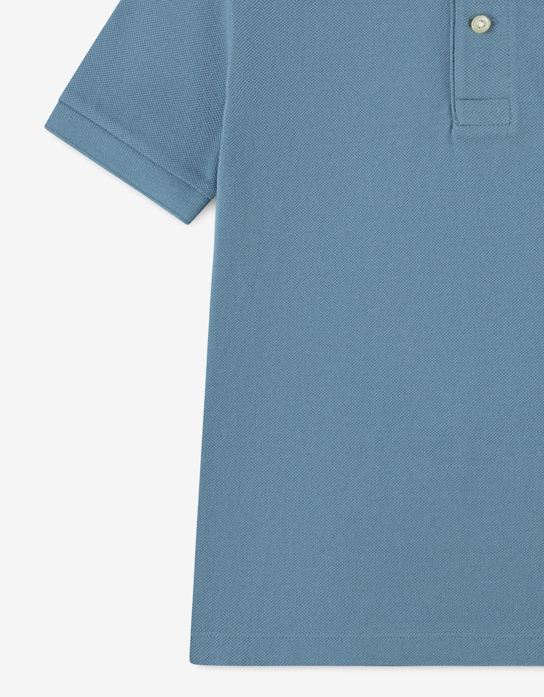 Lacoste Boys Petit Pique Fancy Polo Shirt in Blue