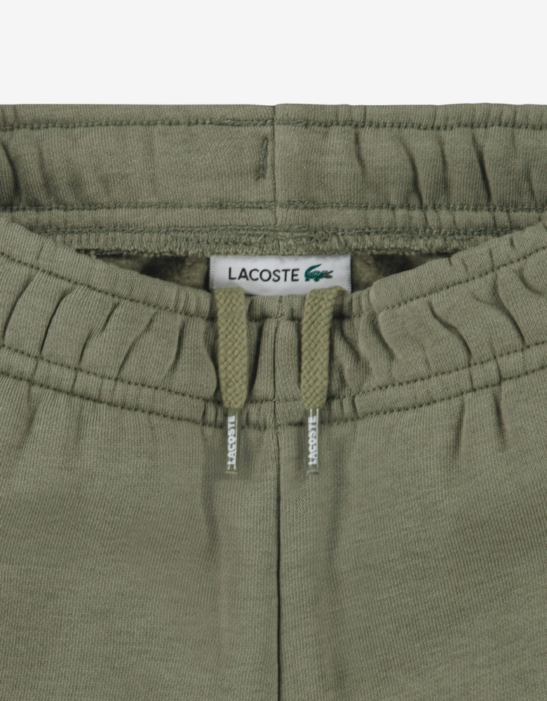 Lacoste Boys Core Fleece Joggers in Green