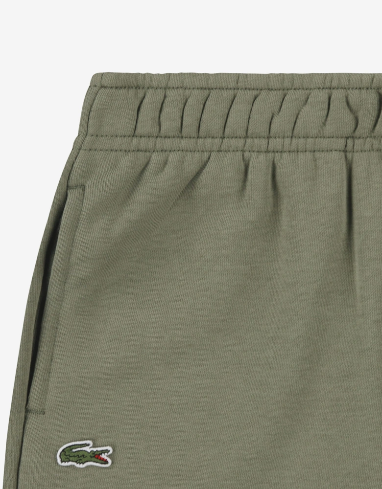 Lacoste Boys Core Fleece Joggers in Green