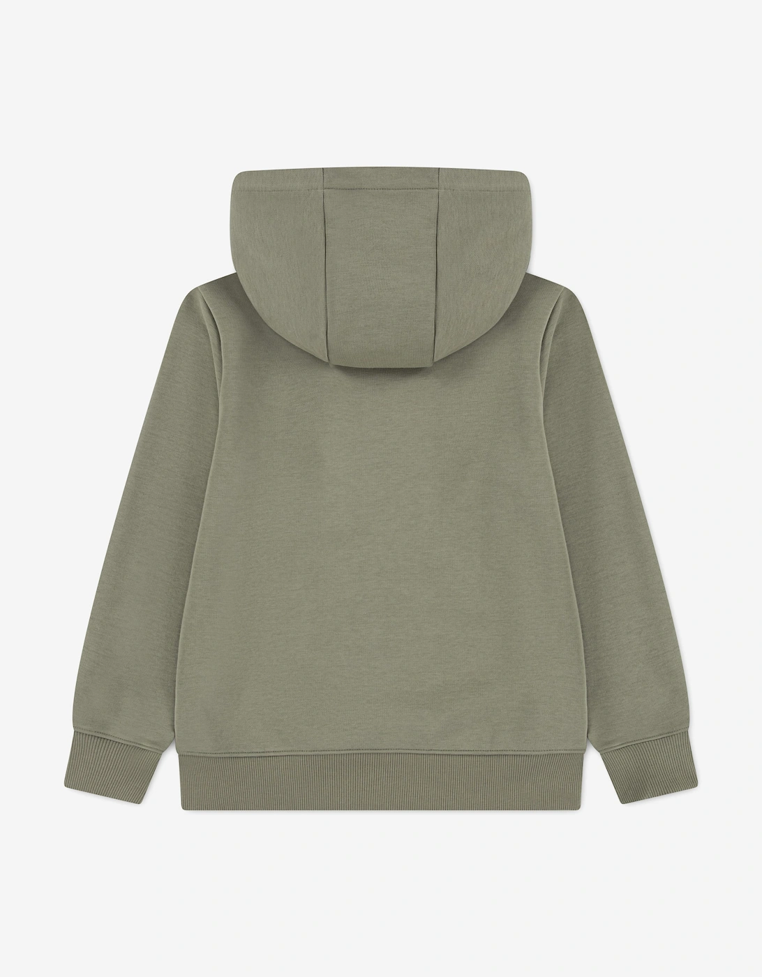 Lacoste Boys Core Fleece Pullover Hoodie in Green