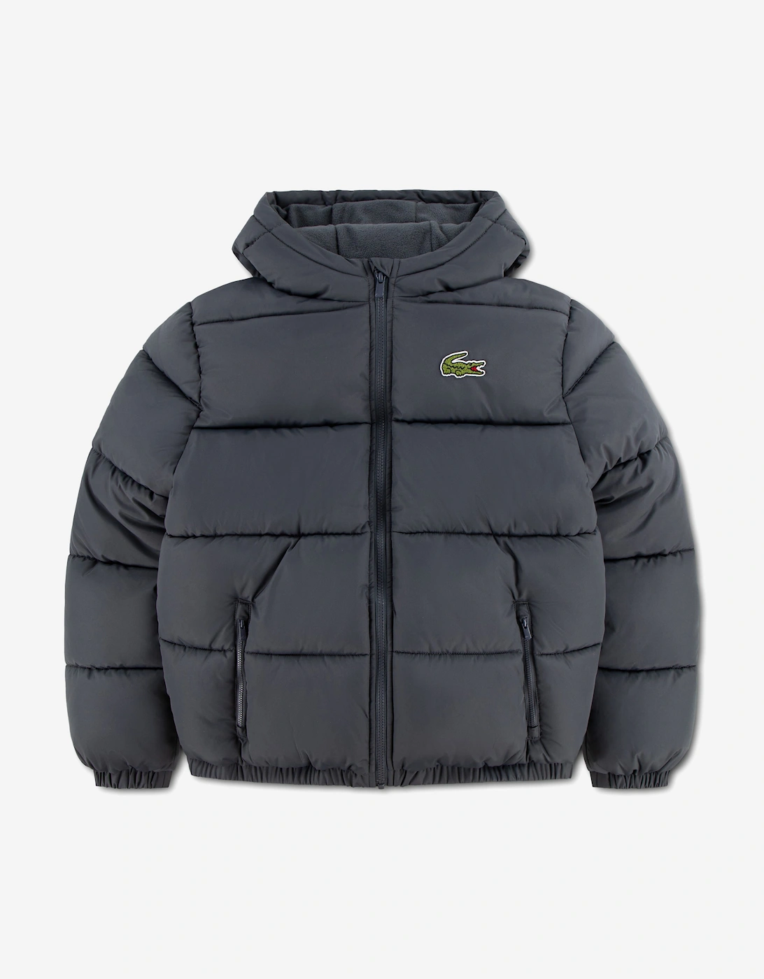 Lacoste Kids Core Puffer Jacket in Grey