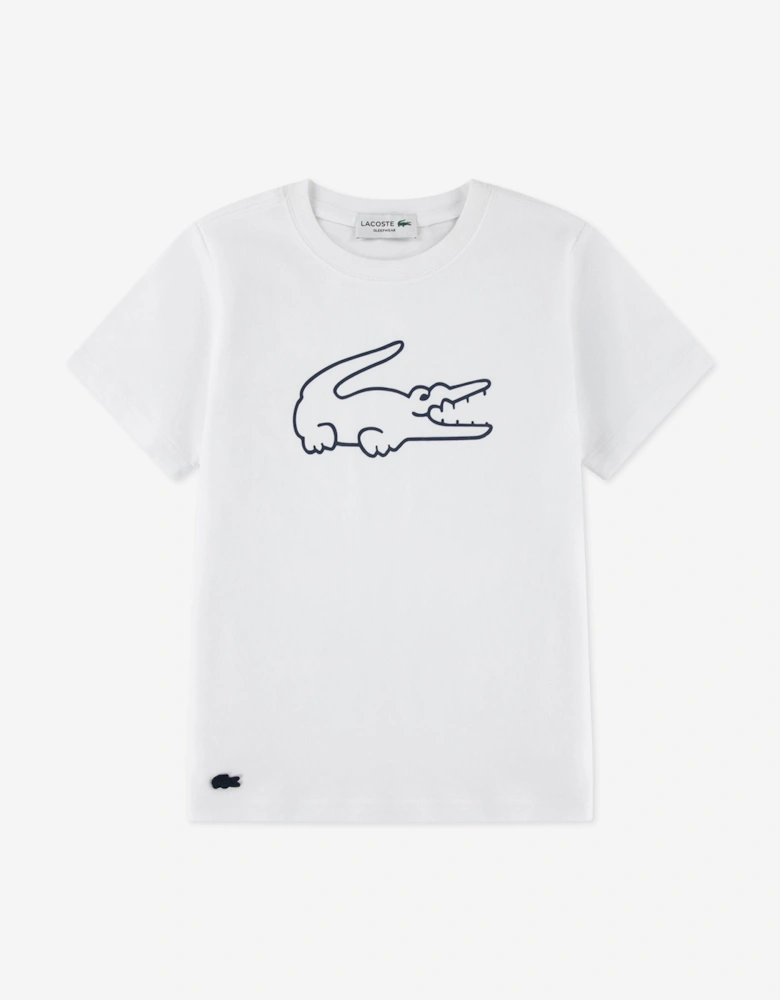 Lacoste Kids Logo Pyjama Set in Navy