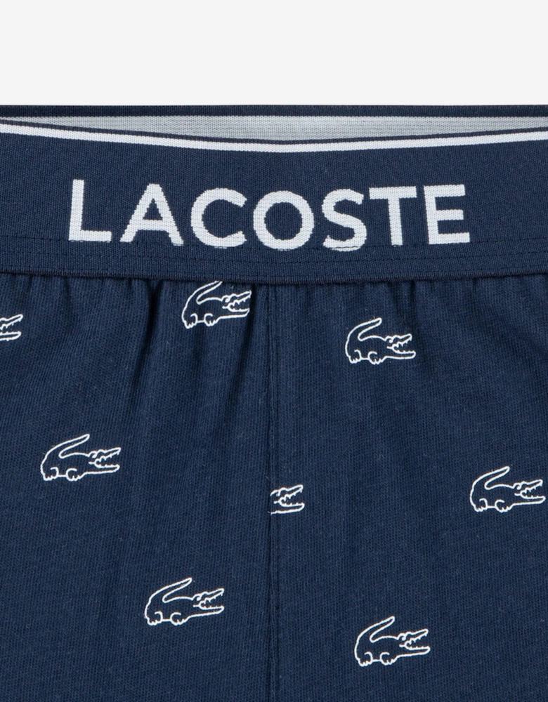 Lacoste Kids Logo Pyjama Set in Navy