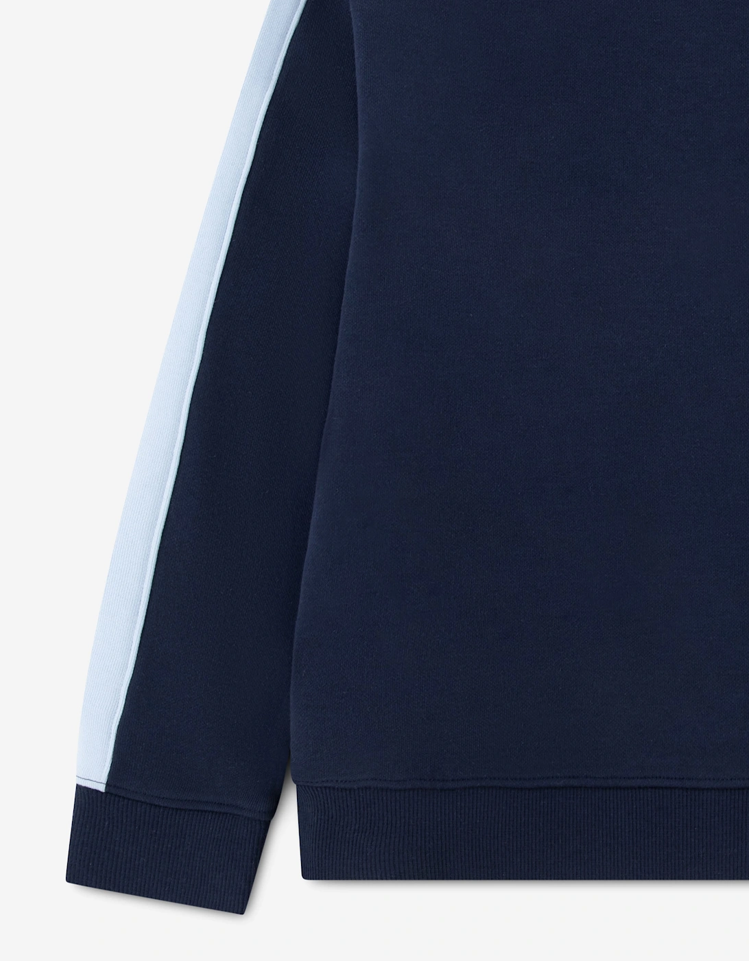 Lacoste Boys Colourblock Crew Sweatshirt in Navy