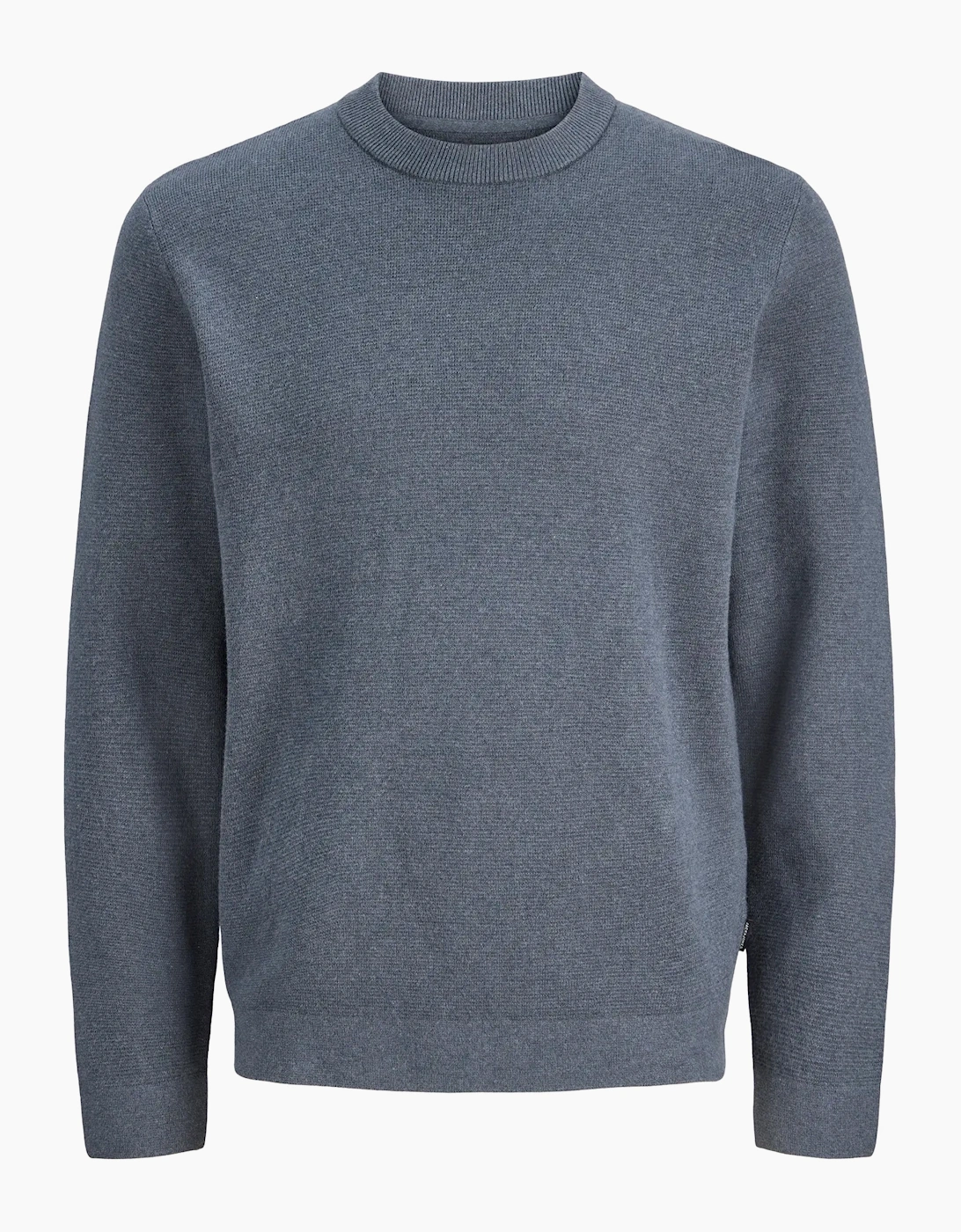 Jack & Jones Milano Stitch Knit Crew Neck Turbulence / Melange