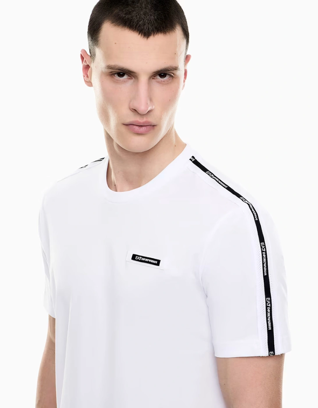 Tape Logo T-Shirt - White