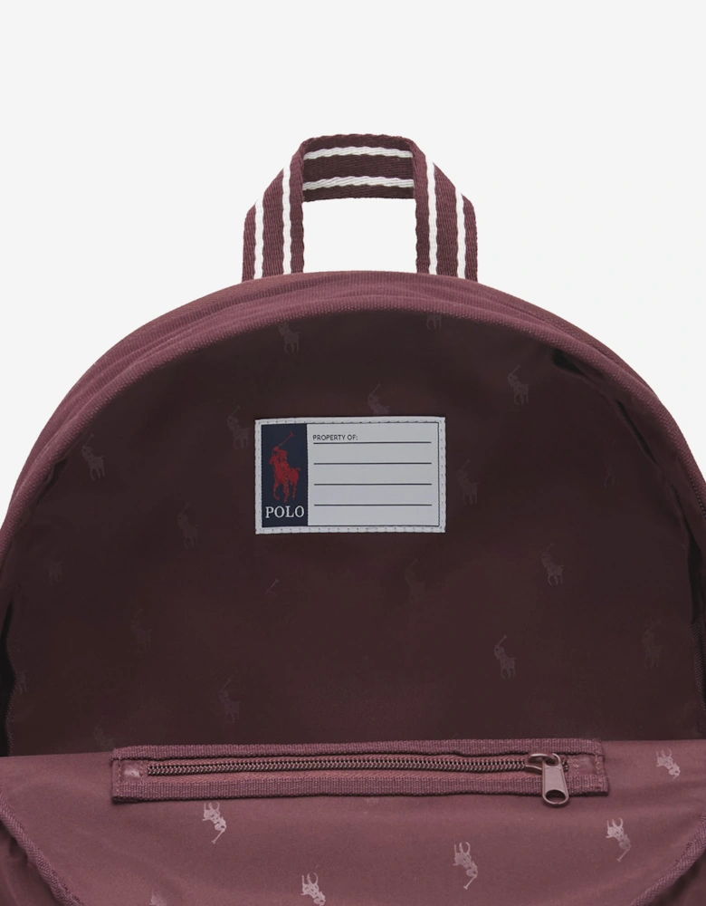 Ralph Lauren Boys Polo Sport Backpack in Red (45cm)