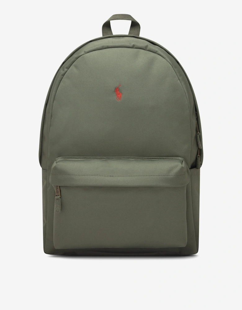 Ralph Lauren Kids Logo Backpack in Green (45cm)