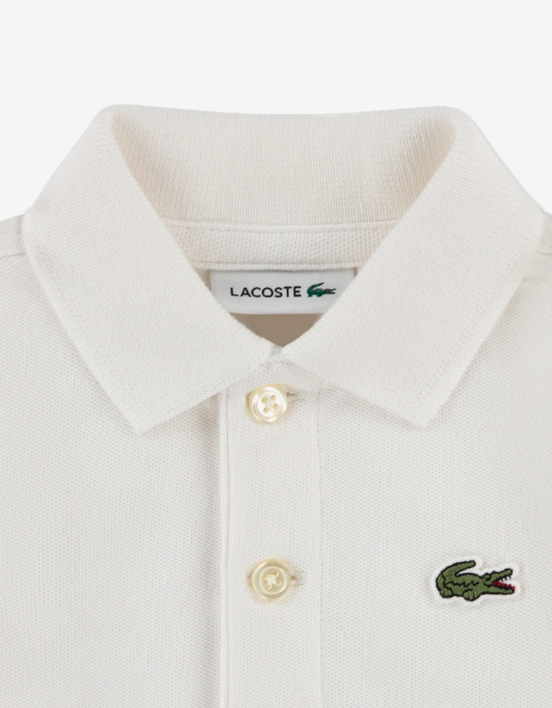 Lacoste Baby Boys 2 Piece Polo Set in Beige