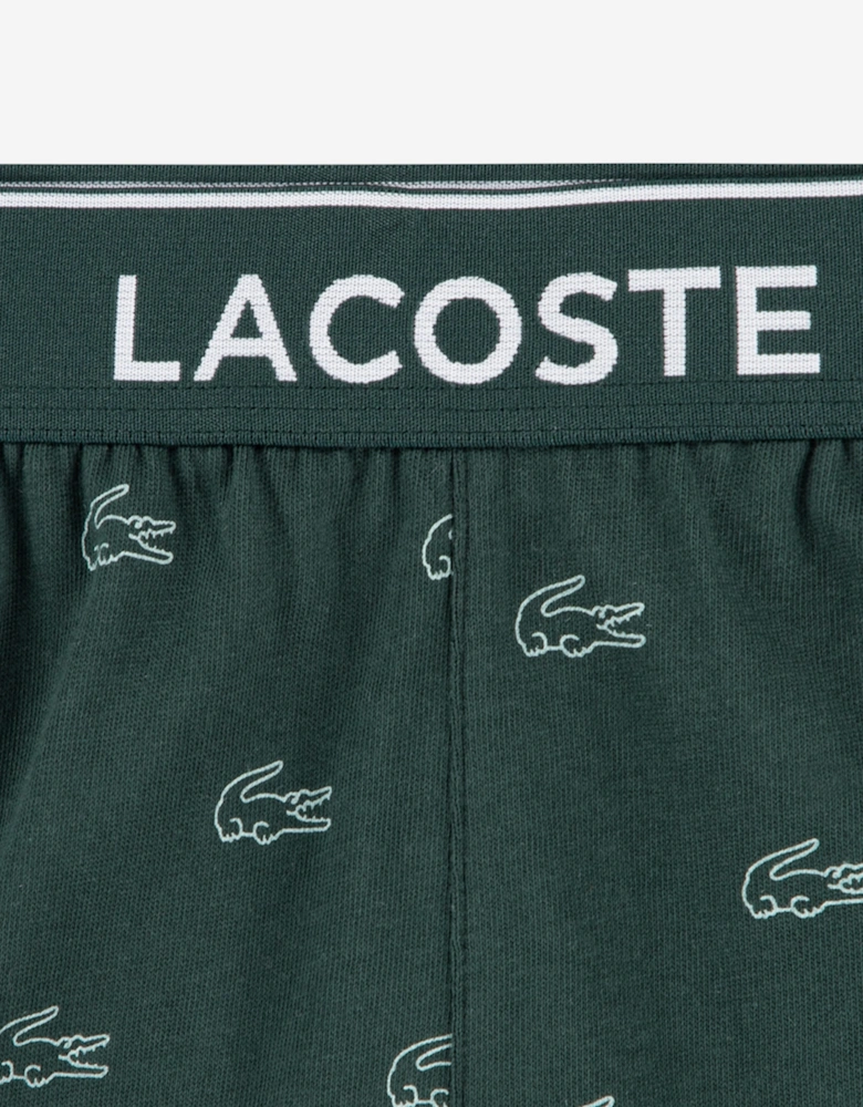 Lacoste Kids Logo Pyjama Set in Green