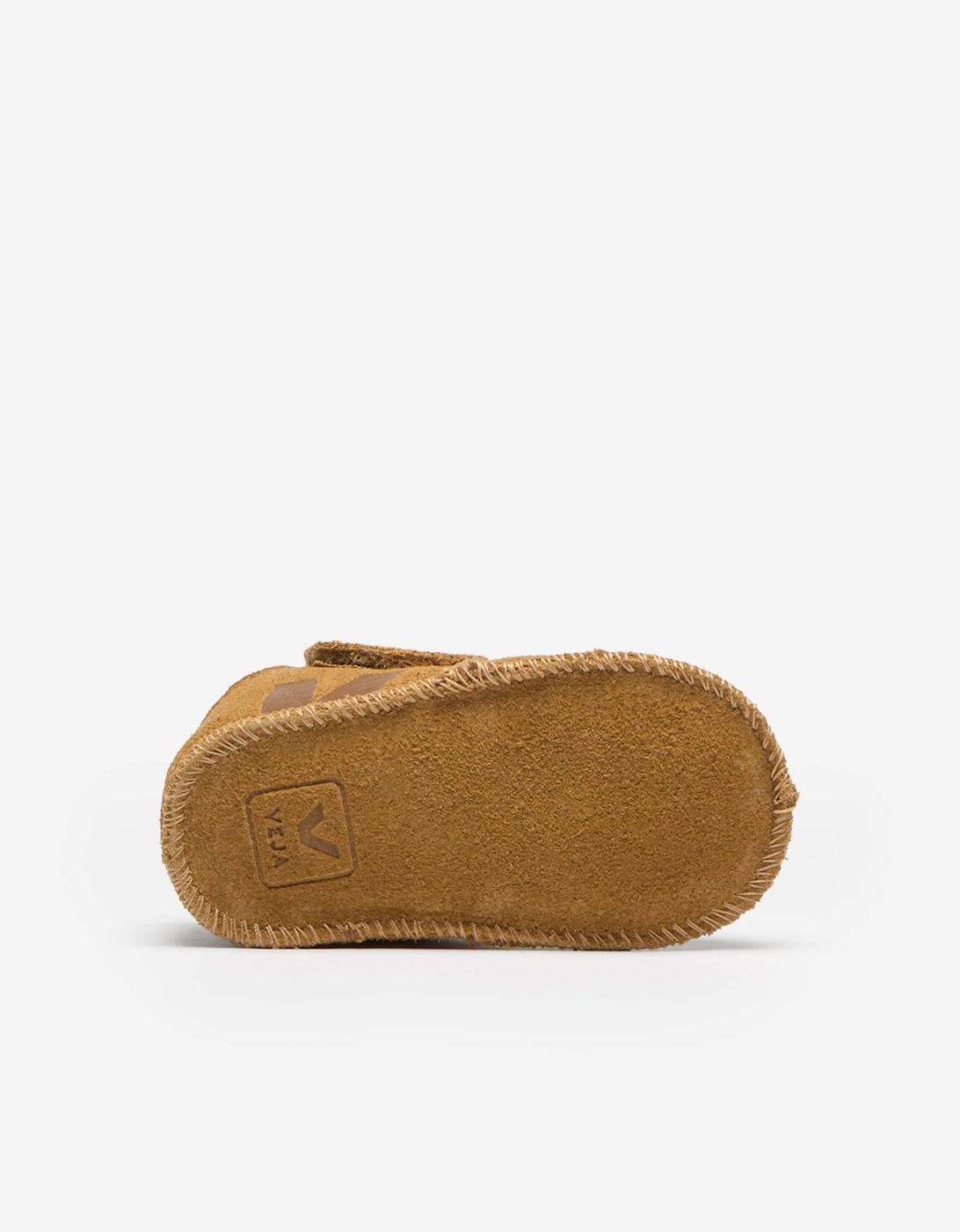 Veja Baby Suede Orso Booties in Brown