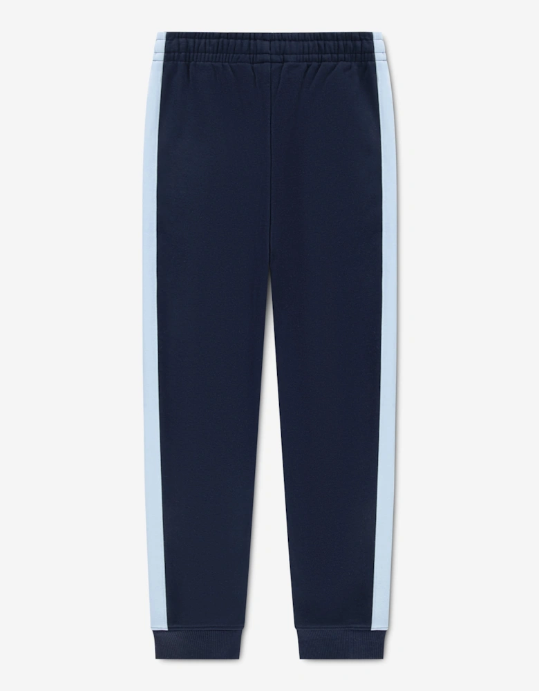 Lacoste Boys Colourblock Joggers in Navy
