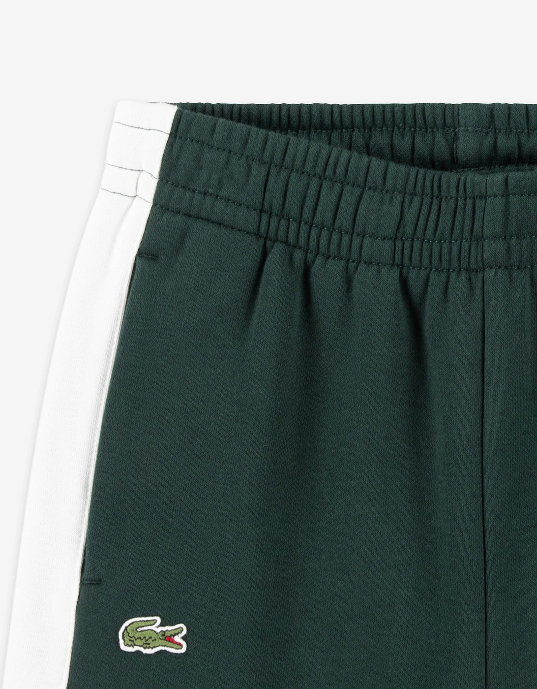 Lacoste Boys Colourblock Joggers in Green