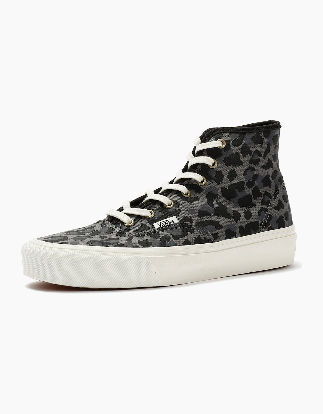 Vans Authentic Hi 2.0 Canvas Women's Leopard Black/Pew Trainers
