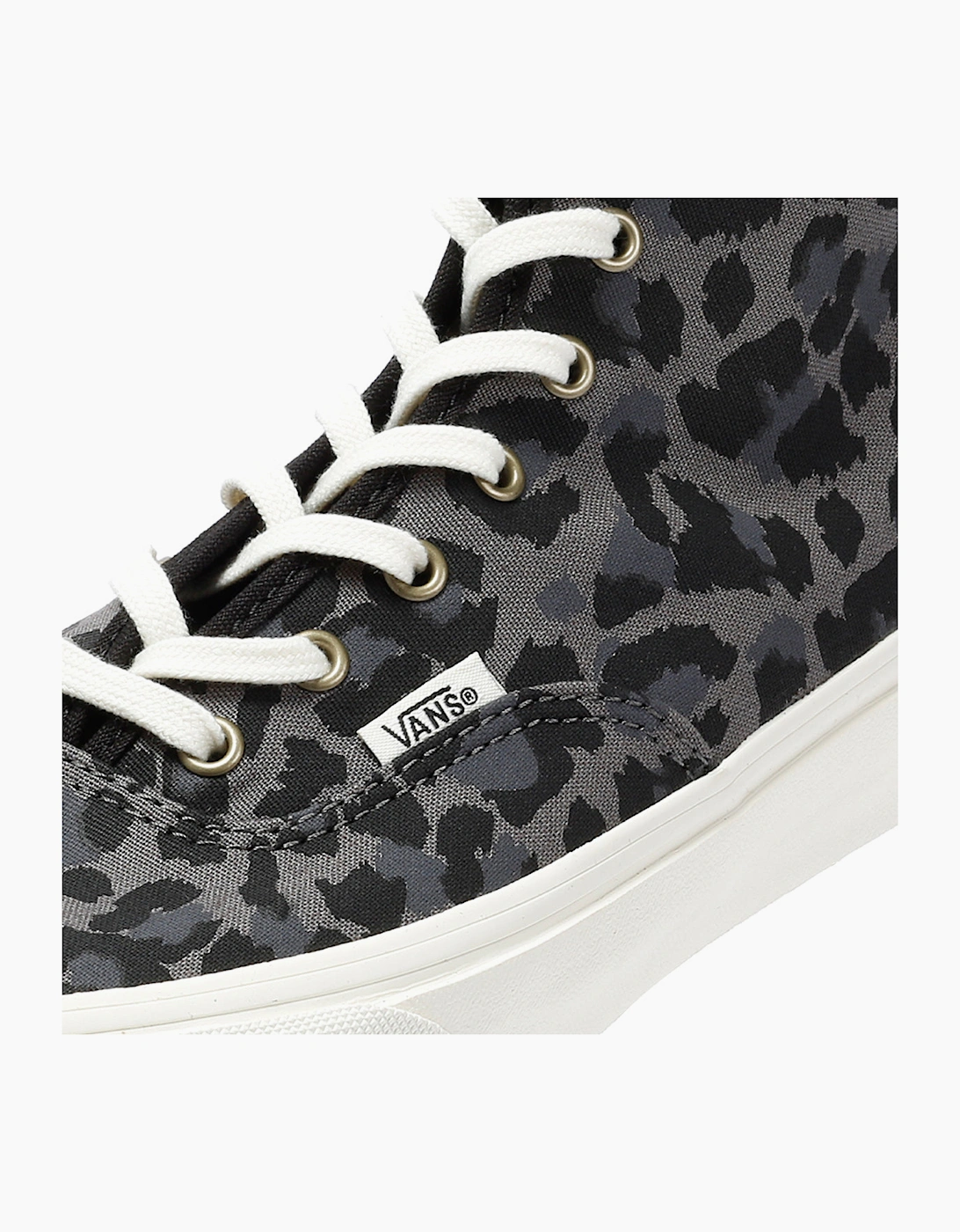 Vans Authentic Hi 2.0 Canvas Women's Leopard Black/Pew Trainers