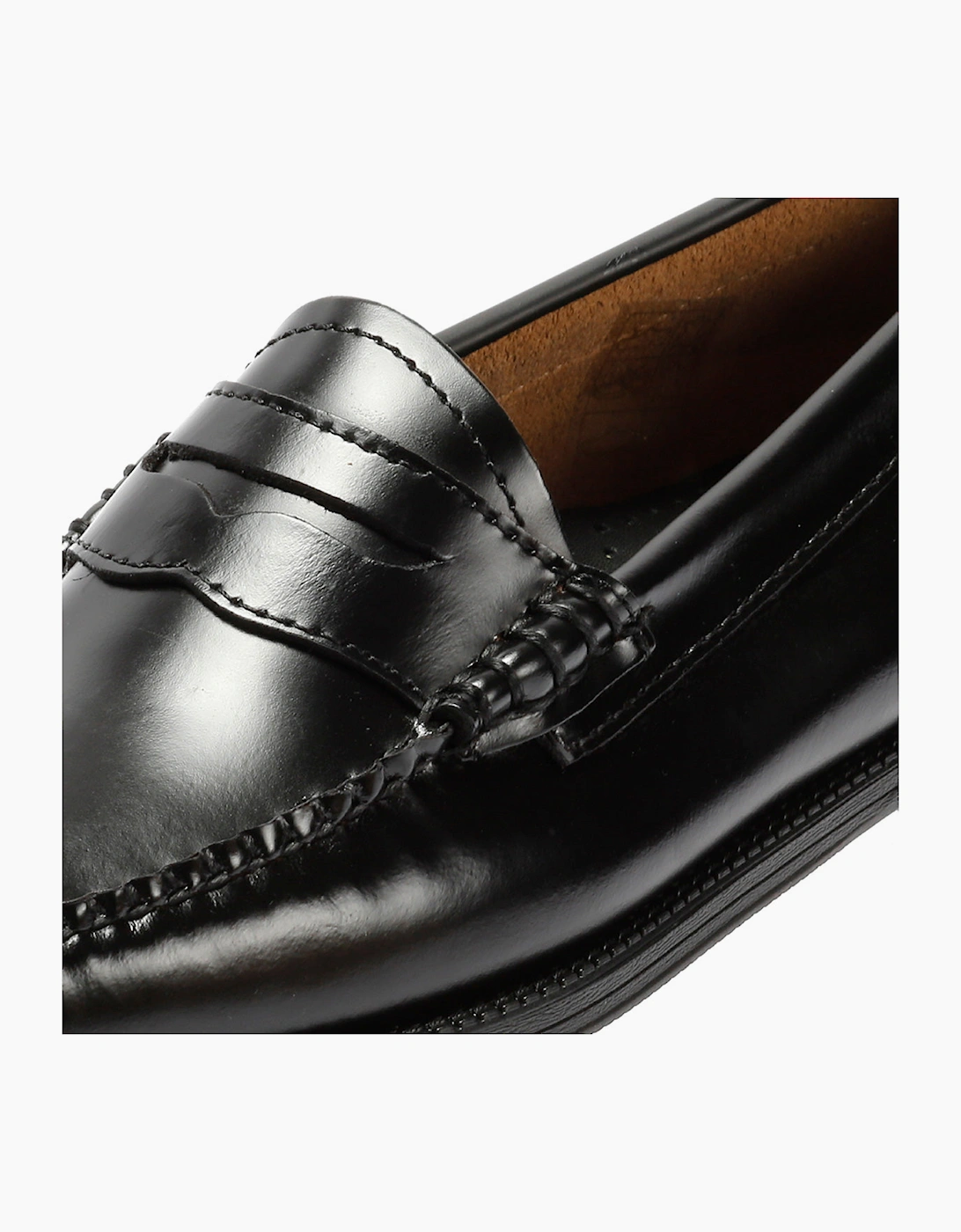 G. H. Bass Weejun II Leather Women's Black Penny Loafers