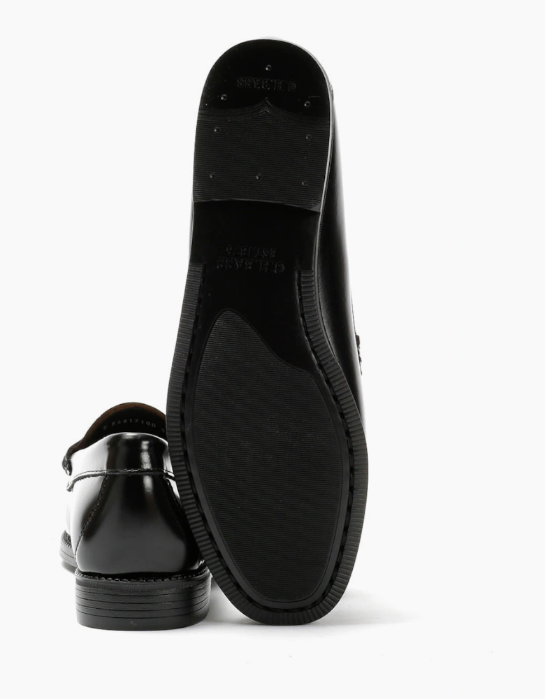 G. H. Bass Weejun II Leather Women's Black Penny Loafers