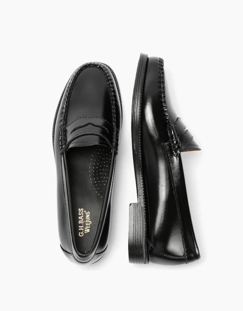 G. H. Bass Weejun II Leather Women's Black Penny Loafers