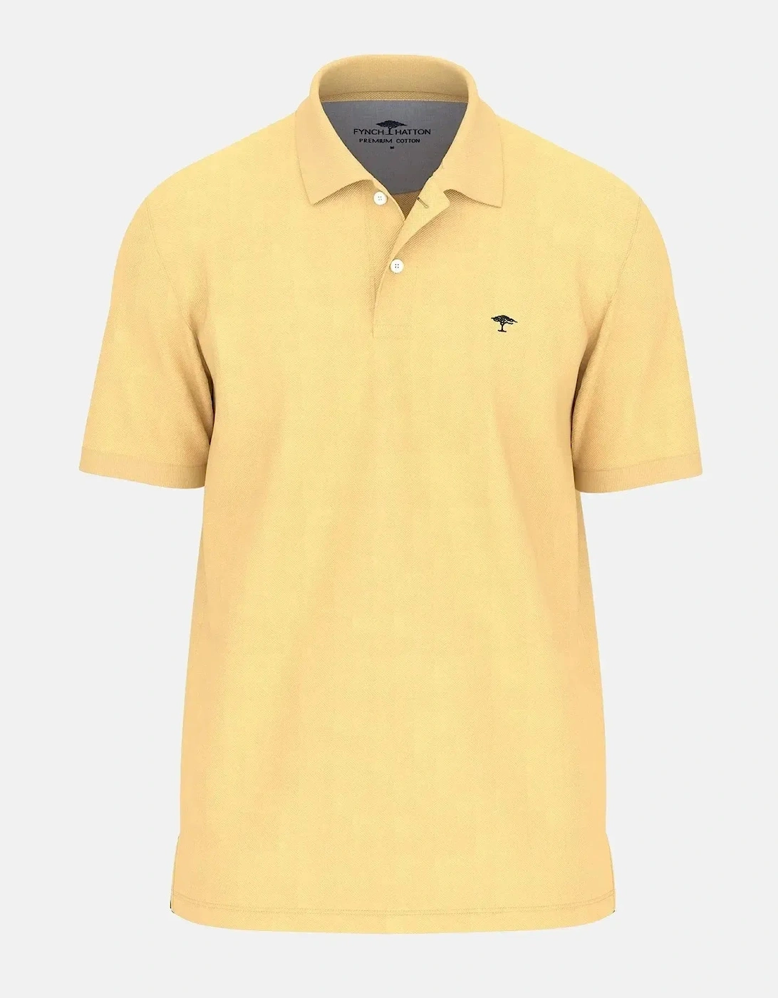 Premium Cotton Polo Shirt Pale Yellow