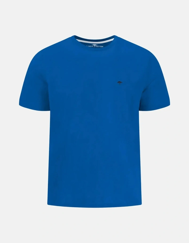 Crew Neck T-Shirt Strong Blue