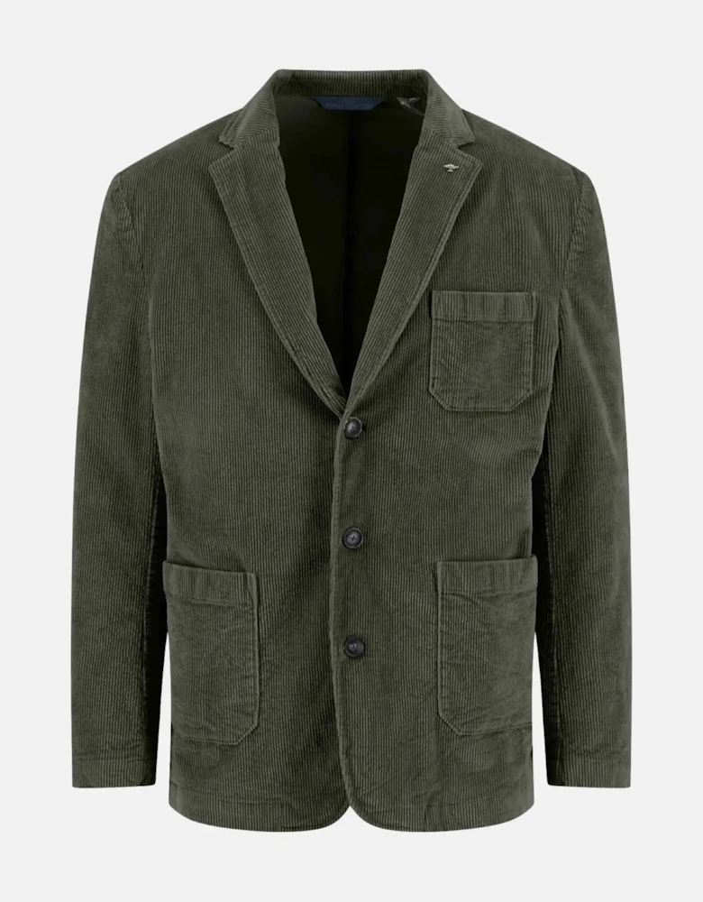 Unstructured Corduroy Blazer Dusty Forest