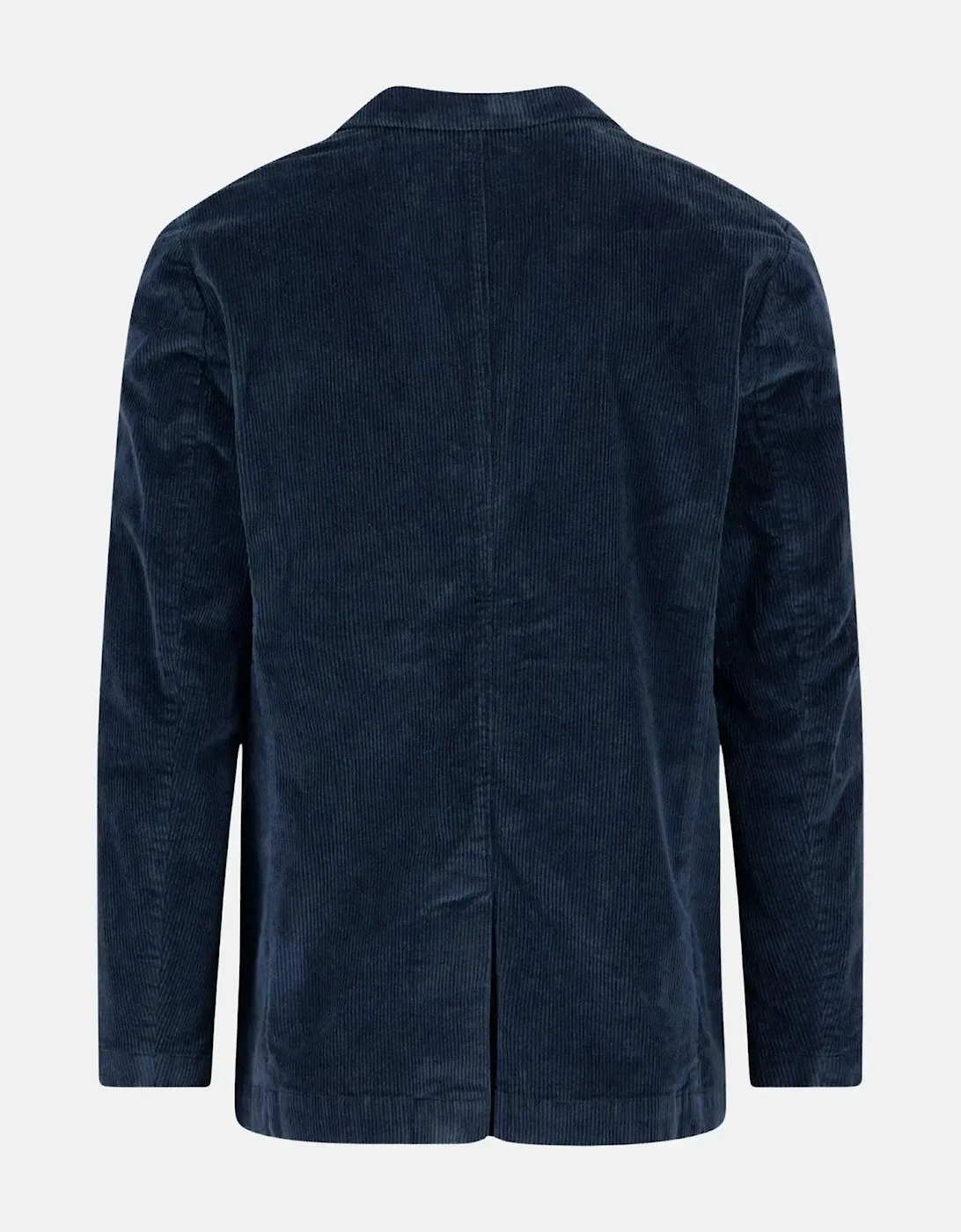 Unstructured Corduroy Blazer Dark Navy