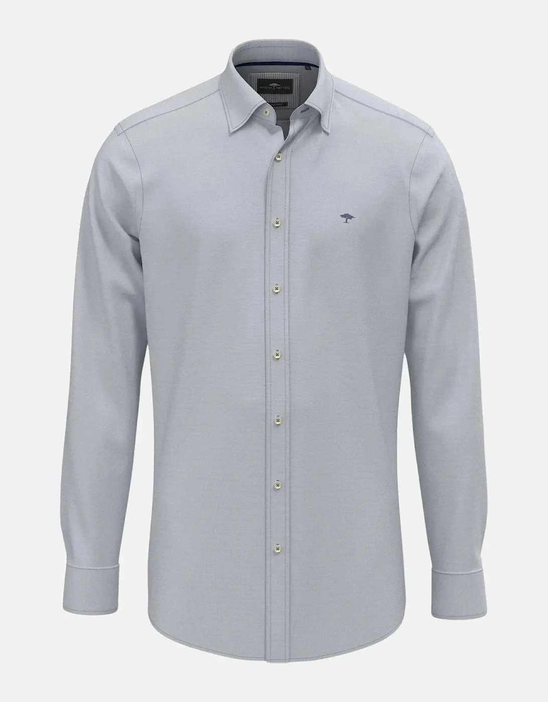 Washed Oxford Kent Collar Shirt Misty Blue