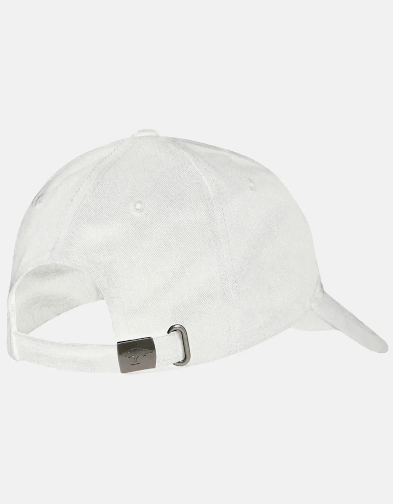 Cotton Chino Baseball Cap White